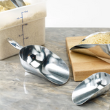 Winco AS-85 85 Oz Aluminum Scoop
