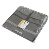 Winco WinGo Bag BGPZ-1909 Medium Gray Insulated Pizza Bag 19" x 19" x 9"