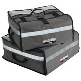 Winco WinGo Bag BGPZ-1909 Medium Gray Insulated Pizza Bag 19" x 19" x 9"