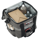 Winco BGCB-1212 WinGo Bag Small Gray Insulated Catering Bag 12" x 12" x 12"