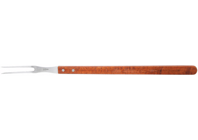Winco KPF-210 Pot Fork with Wooden Handle 21.875"