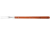 Winco KPF-210 Pot Fork with Wooden Handle 21.875"