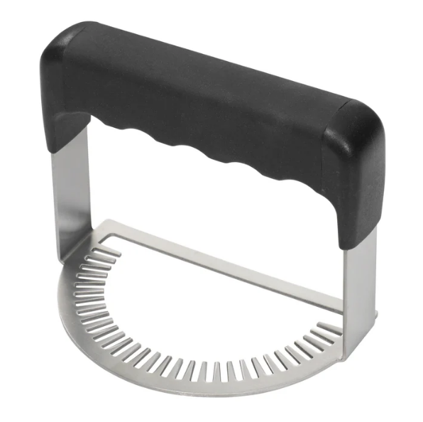 Winco EF-07 SS 7" Empanada Fork with Plastic Handle