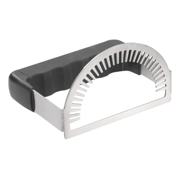 Winco EF-07 SS 7" Empanada Fork with Plastic Handle