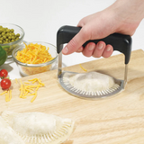 Winco EF-07 SS 7" Empanada Fork with Plastic Handle