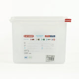 Araven 03035 1/2 Size 13.2 Quart 8" Food Pan with Airtight Lid