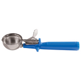Winco ICOP-16 2 Oz Disher Blue Handle