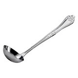 Winco LE-2 Stainless Steel 9" Gravy & Soup Ladle 2 oz