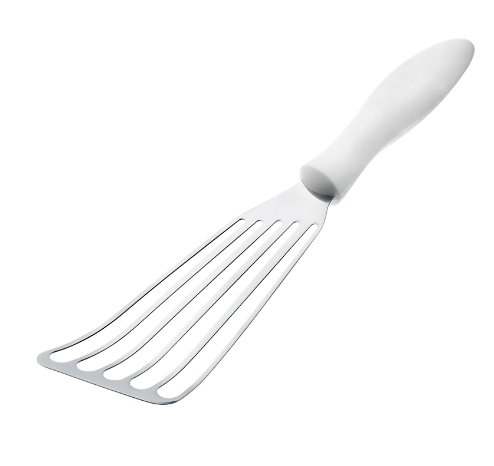Browne Foodservice 574383 7" x 3" Carbon Steel Fish Turner Browne Foodservice