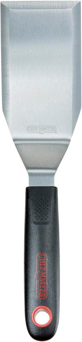 Chef Master 90283 Stainless Steel High Heat Hamburger Turner 4.92" x 2.76"