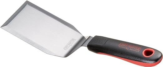 Chef Master 90283 Stainless Steel High Heat Hamburger Turner 4.92" x 2.76"
