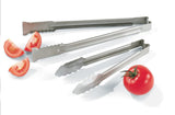 Vollrath 4781210 Stainless Steel Heavy Duty One-Piece Scalloped Tongs 12"