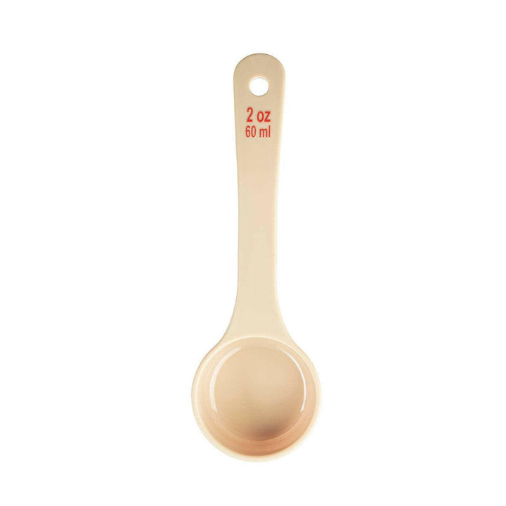 Tablecraft 10642 3 oz Portion Short Handle Solid Spoon Tablecraft