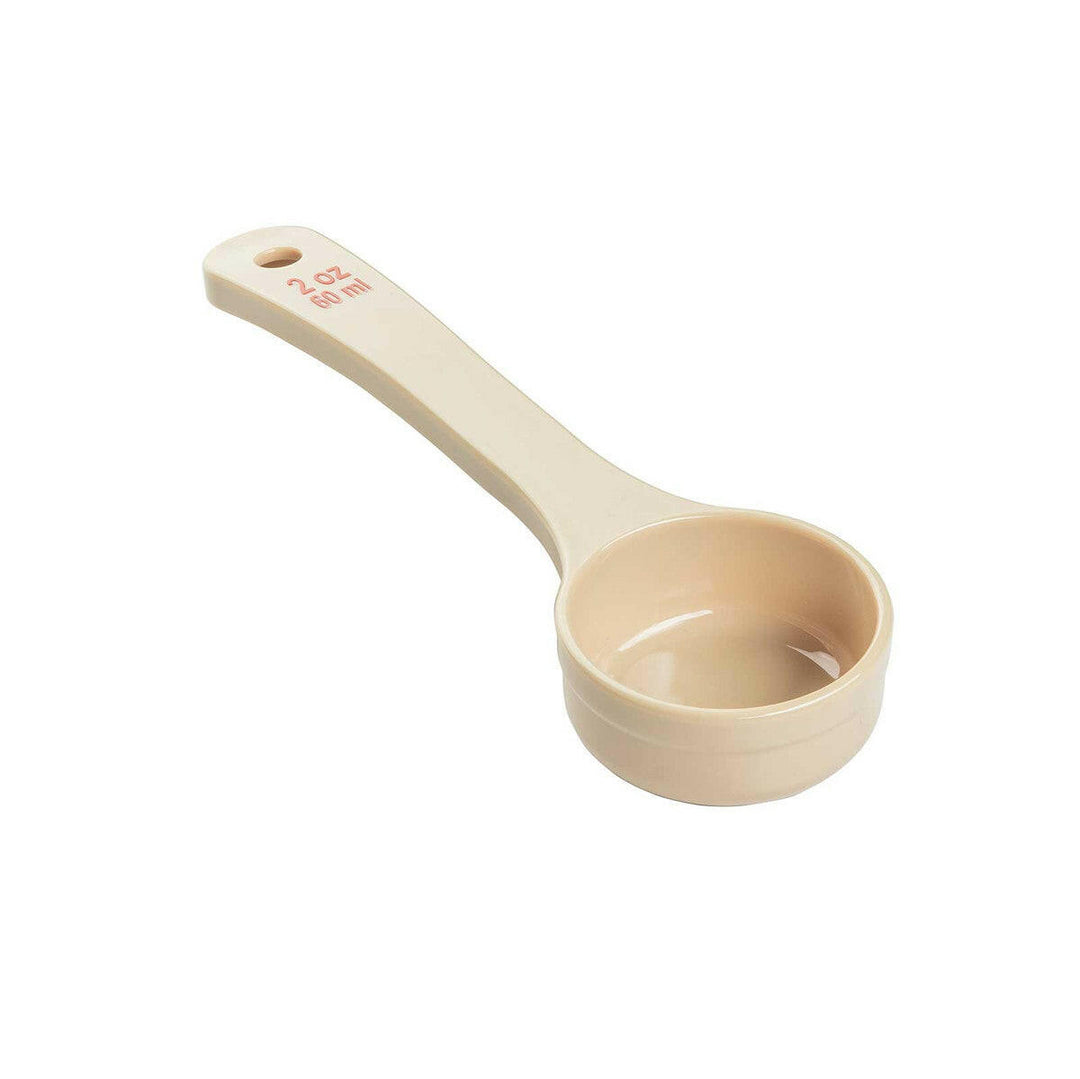 Tablecraft 10642 3 oz Portion Short Handle Solid Spoon Tablecraft