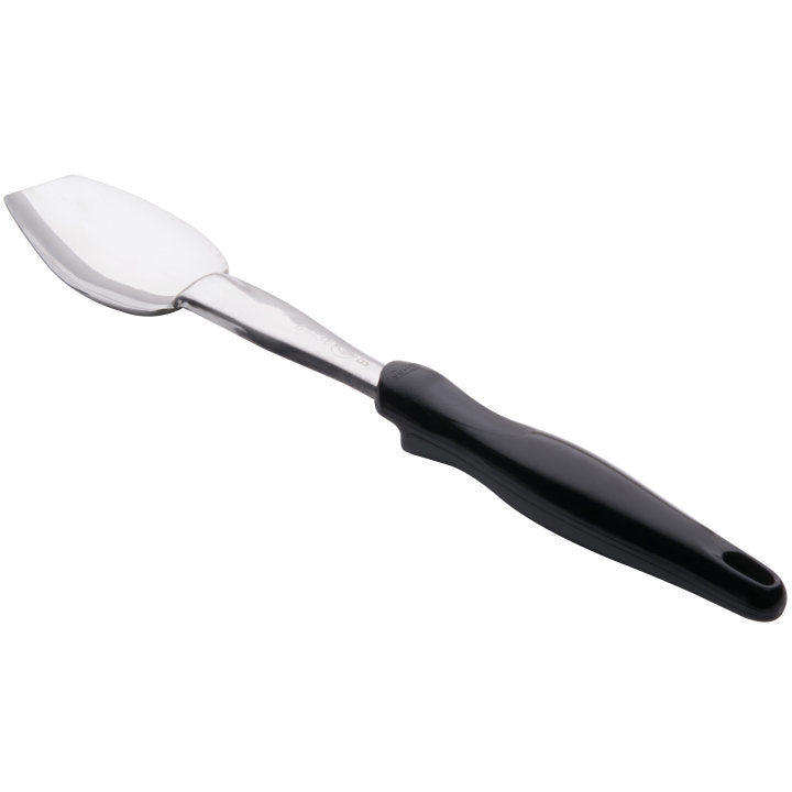 Vollrath 64136 13.5" Heavy Duty Stainless Steel 3 Sided Solid Basting Spoon