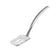 Browne Foodservice 573381 10" Horizon Stainless Steel Slotted Square Serving Spoon