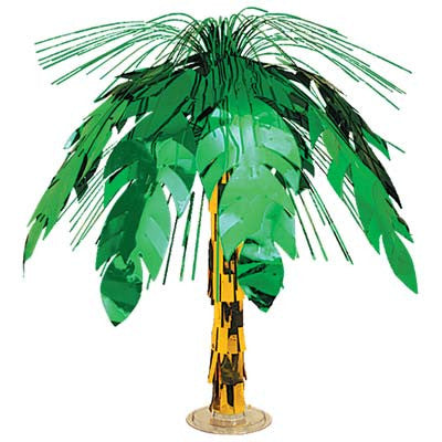 Beistle 50556 18" Cascade Palm Tree Centerpiece