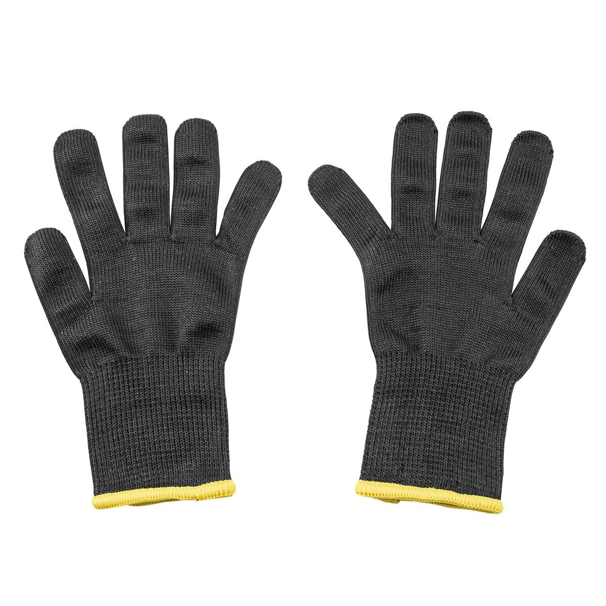 Tablecraft The Protector 11208 Small Cut Resistant Black and Yellow Gl
