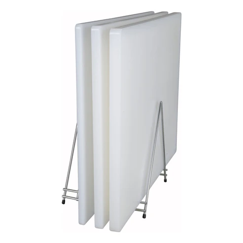 Winco CBH-1824 18" x 24" x 3/4" White Rectangular Cutting Board