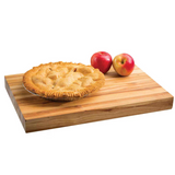 Tablecraft CBW1218175 18" x 12" x 1.75" Birchwood Butcher Block Cutting Board