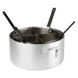 Winco APS-20 20 Qt Pasta Cooker With 4 Insets