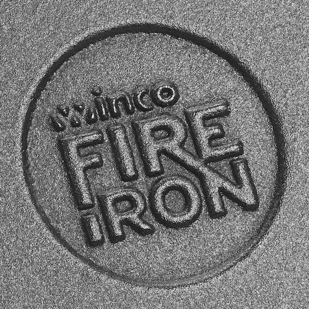 Winco CAST-6 6" Cast Iron Skillet Induction