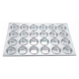 Winco AMF-24 Aluminum Muffin Pan 3 oz Cups