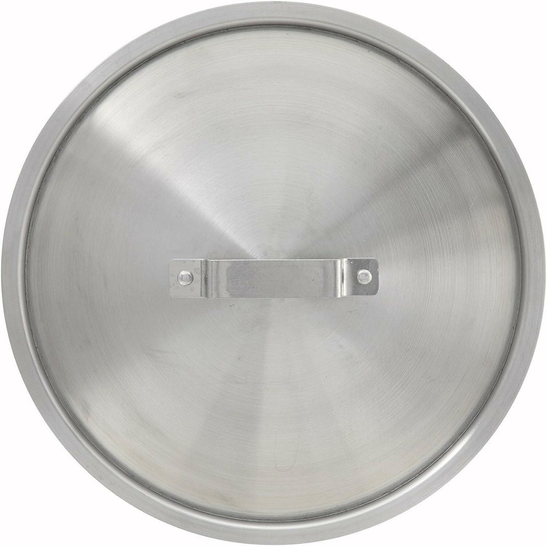 Winco AXC-32C 20 and 32 Quart Aluminum Stock Pot Cover Winco