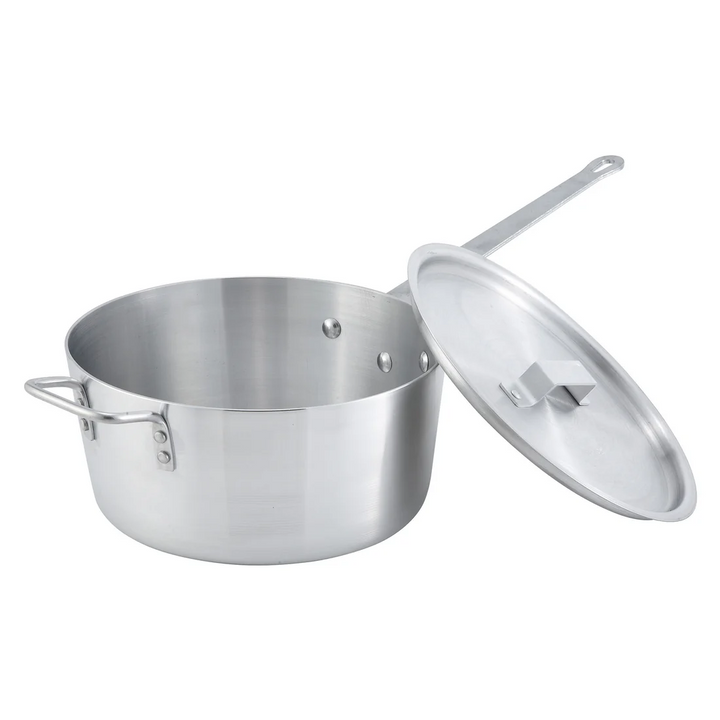 Winco ASP-7 Tapered Aluminum 7 Quart Sauce Pan