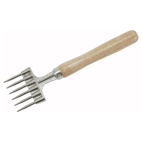Winco ICH-9 Wood Handle Ice Chipper 9" x 2.5"