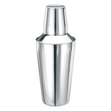 Winco BS-1P 16 oz Stainless Steel Shaker 3 Piece Set