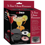 Winco GR-3 Margarita Glass Rimmer