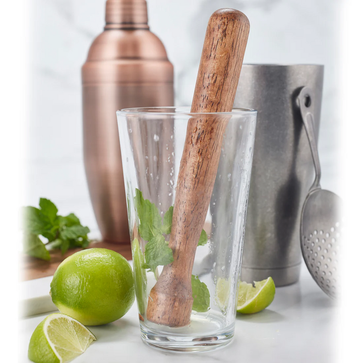 Winco WMW-8 8" Wooden Bar Muddler
