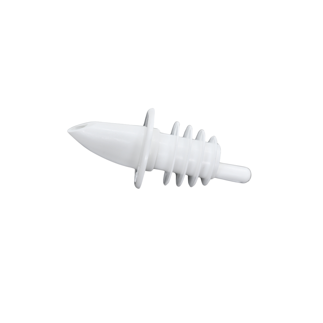White Flexible Poly Budget Pourers 12/Bag