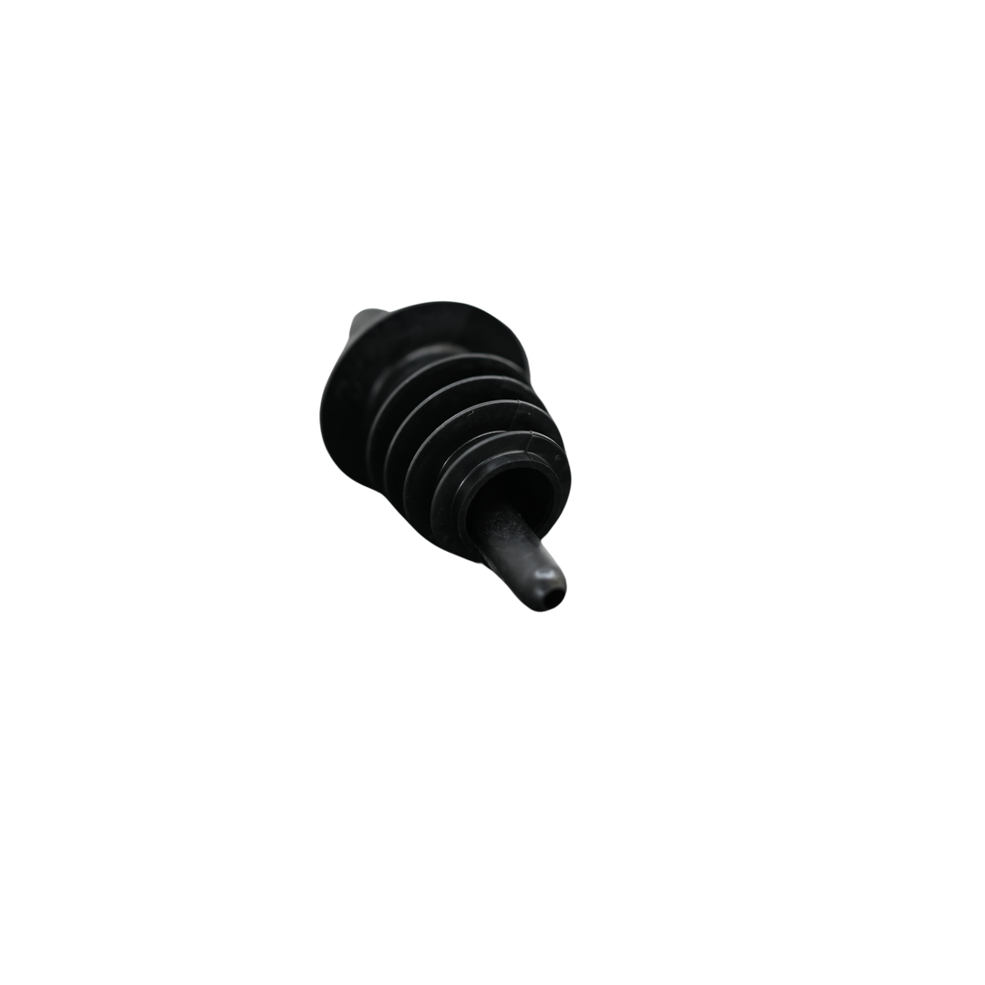 Black Flexible Poly Budget Pourers 12/Bag