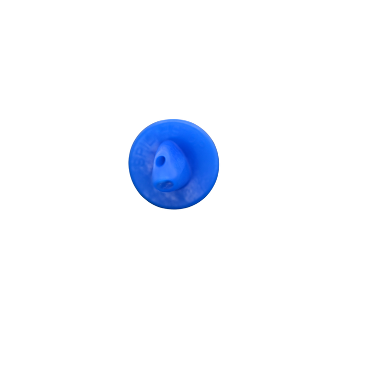 Blue Flexible Poly Budget Pourers 12/Bag