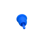 Blue Flexible Poly Budget Pourers 12/Bag