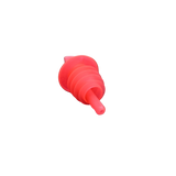 Red Flexible Poly Budget Pourers 12/Bag