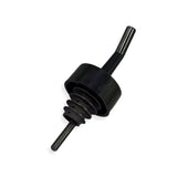 Spill-Stop 320-02 Whiskey Gate Black Collar Pourer 12/Pack