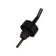 Spill-Stop 320-02 Whiskey Gate Black Collar Pourer 12/Pack