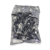 Spill-Stop 320-02 Whiskey Gate Black Collar Pourer 12/Pack