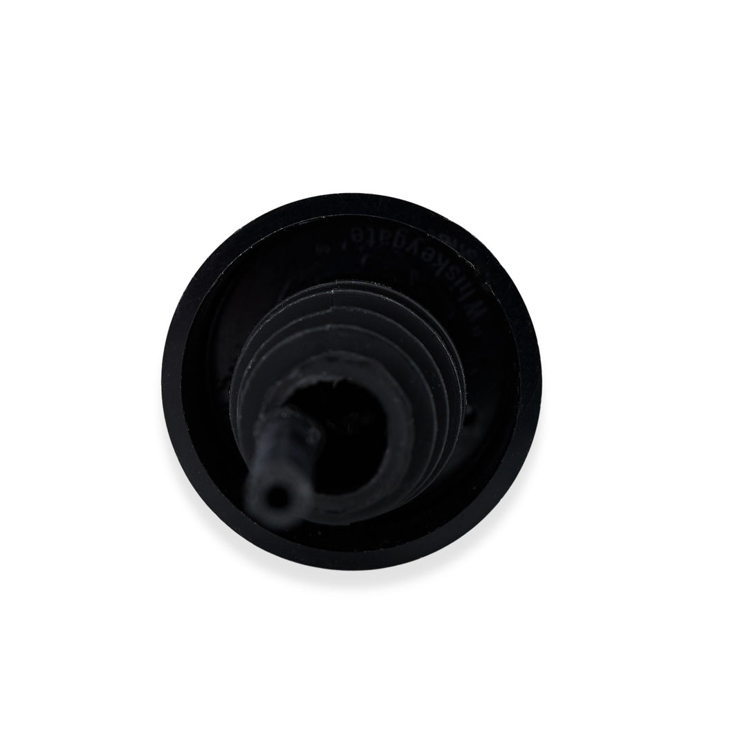 Spill-Stop 320-02 Whiskey Gate Black Collar Pourer 12/Pack