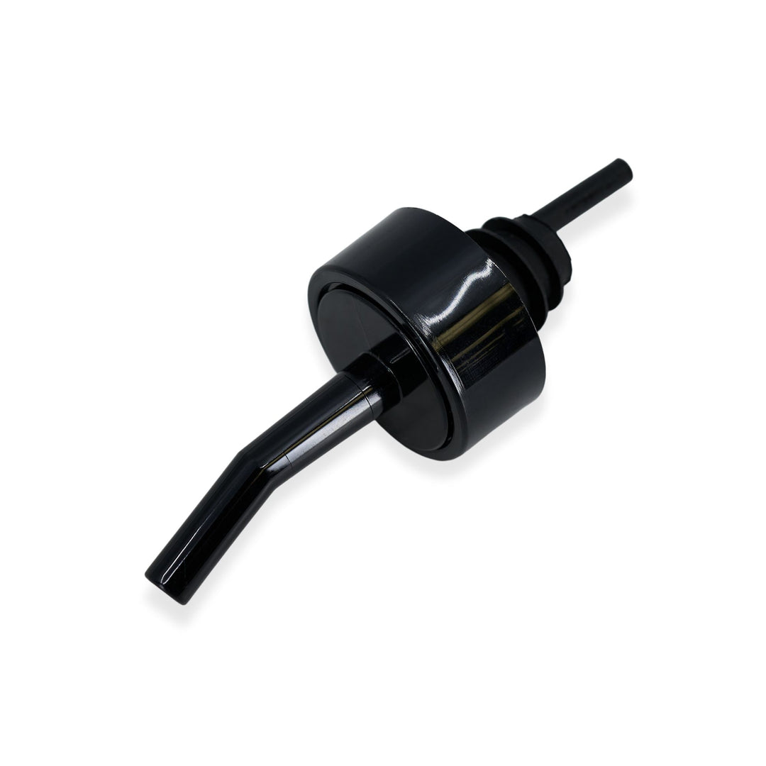 Spill-Stop 320-02 Whiskey Gate Black Collar Pourer 12/Pack