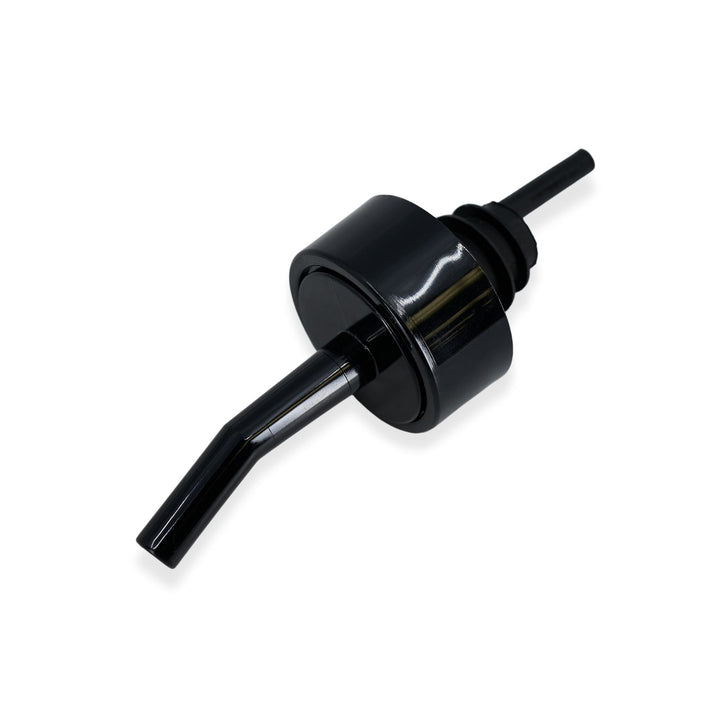 Spill-Stop 320-02 Whiskey Gate Black Collar Pourer 12/Pack