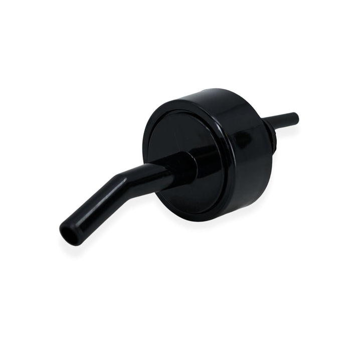 Spill-Stop 320-02 Whiskey Gate Black Collar Pourer 12/Pack