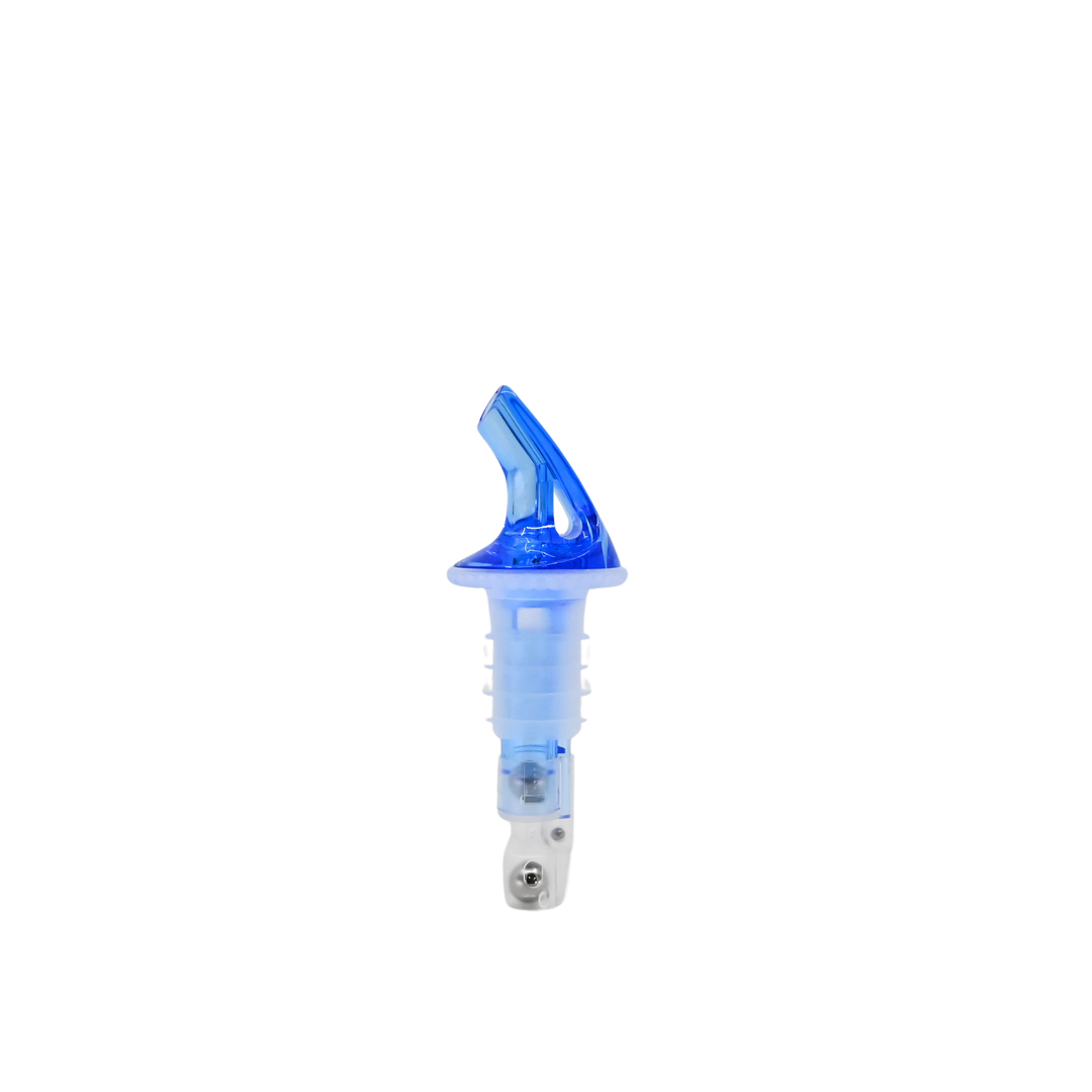 Precision Pours 118BL 1.125 oz Blue Measured Pourer