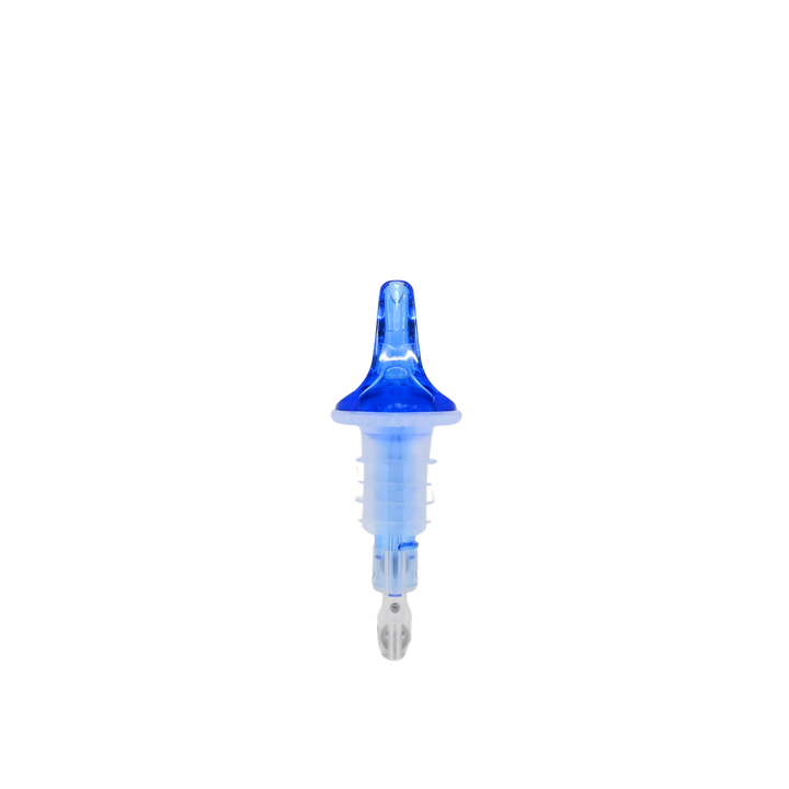Precision Pours 118BL 1.125 oz Blue Measured Pourer