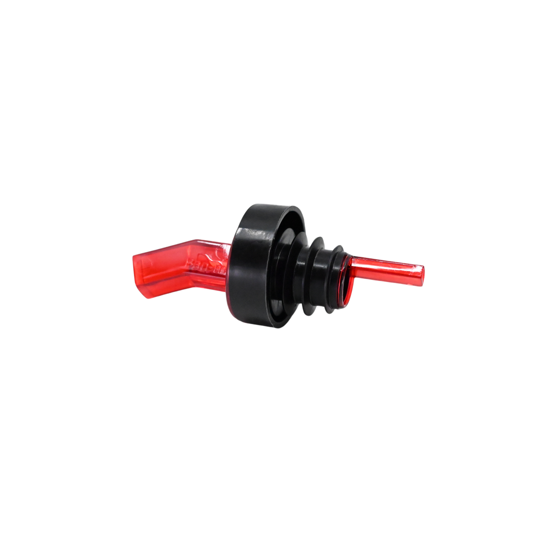 Red Screened Bottle Pourers (313-03) 12/Bag