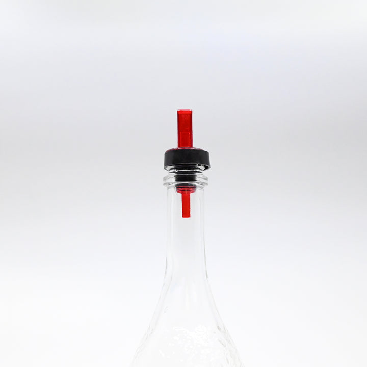 Red Screened Bottle Pourers (313-03) 12/Bag