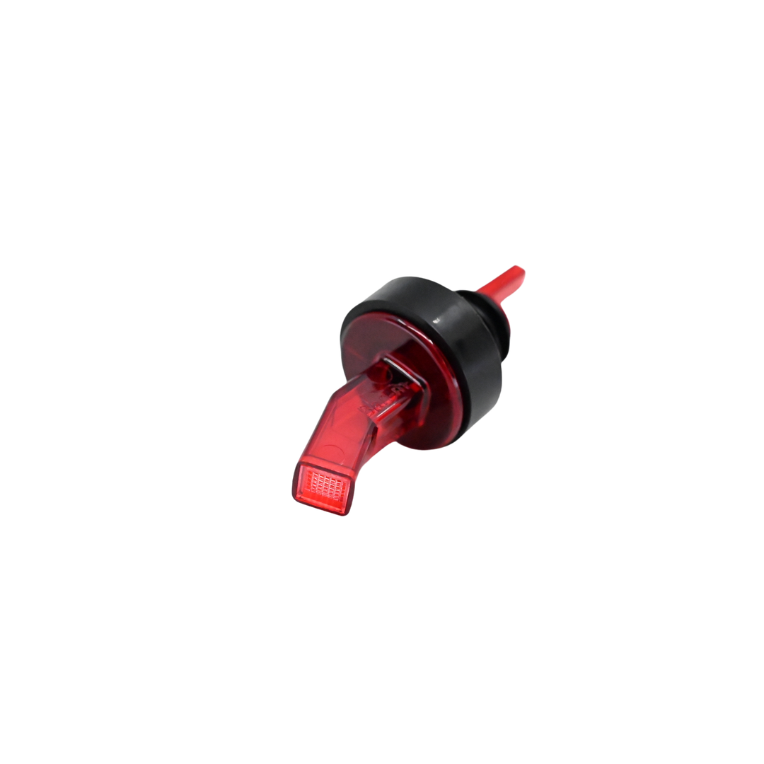 Red Screened Bottle Pourers (313-03) 12/Bag